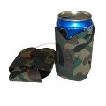 Refrigerador Stubby plegable promocional del neopreno, sostenedor de la poder de Camo (BC0040)